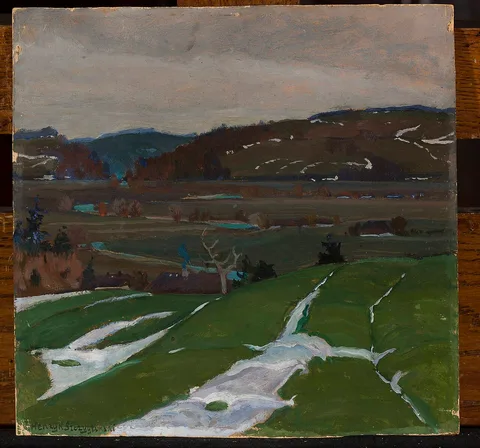 Henryk Szczyglinski, Landscape near Vilnius