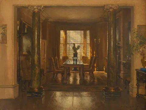 Patrick William Adam, View of a Room in Lady Randolph's House, Westbourne Street, Sussex Square