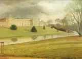George Goodwin Kilburne, Wynyard Hall overlooking the Lake