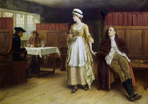 George Goodwin Kilburne, Forewarned is forearmed