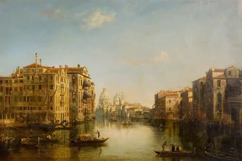 Alfred Pollentine, Grand Canal, Venice, Italy