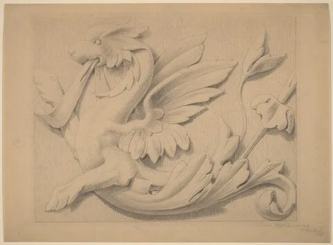 Louis Michel Eilshemius, Study from a Cast