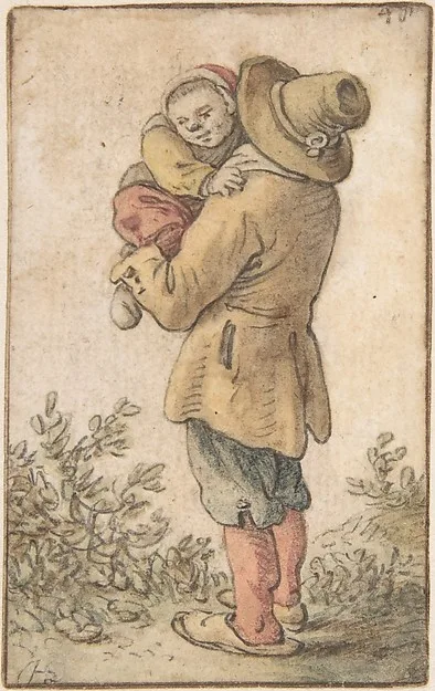 Herman Saftleven, Peasant with Child