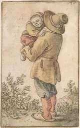 Herman Saftleven, Peasant with Child