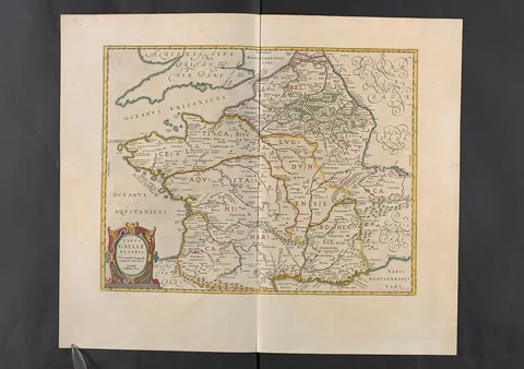 Joan Blaeu, Typus Galliæ Veteris (Joan Blaeu, 1667) BL 114.h*.7 (2)