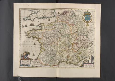 Joan Blaeu, Gallia, Vulgo La France (Joan Blaeu, 1667) BL 114.h*.7 (3)
