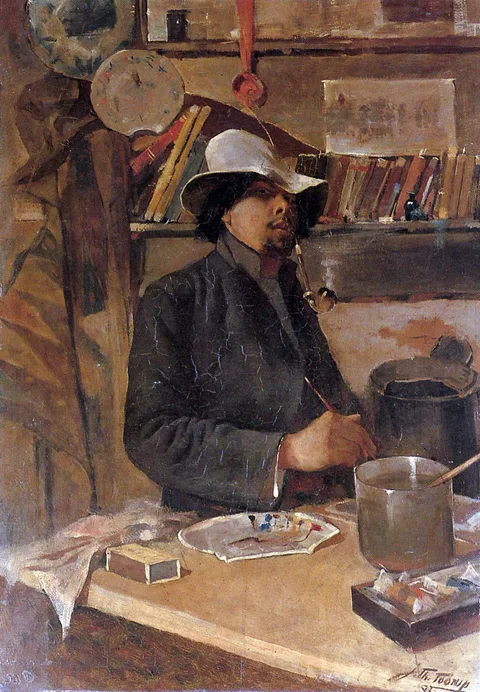 Jan Toorop, Selfportrait