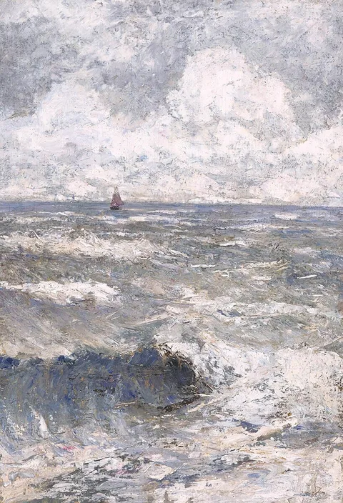 Jan Toorop, Sea (Brisants de la mer du Nord)