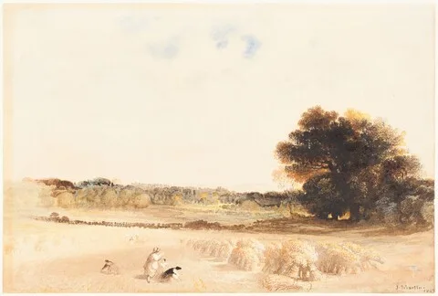 John Martin, Gleaners in the Wheat Field