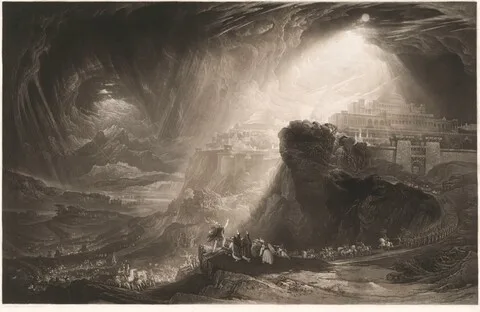 John Martin, Joshua Commanding the Sun to Stand Still