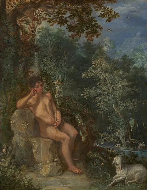Adam Elsheimer, Saint John the Baptist in the Wilderness