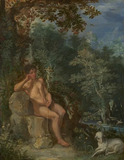 Adam Elsheimer, Saint John the Baptist in the Wilderness