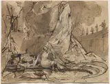 Carl Blechen, David and Bathsheba