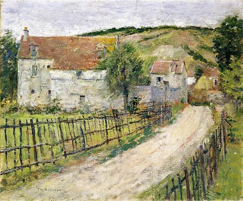 Theodore Robinson, The Old Mill (Vieux Moulin)