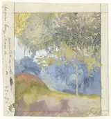 Georges de Feure, Boomrijk landschap