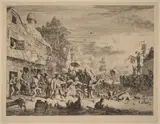 Cornelis Dusart, Village Festival