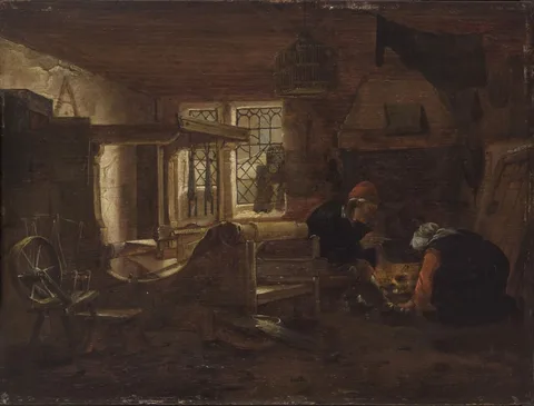 Cornelis Gerritsz Decker, The Weaver