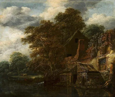 Cornelis Gerritsz Decker, Watermill.