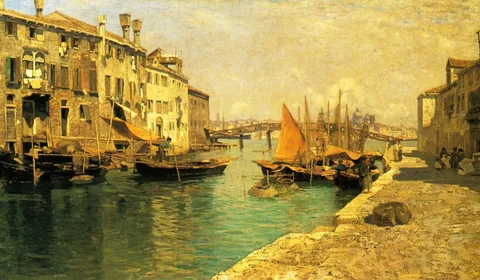 Guglielmo Ciardi, Fondamenta delle Zitelle