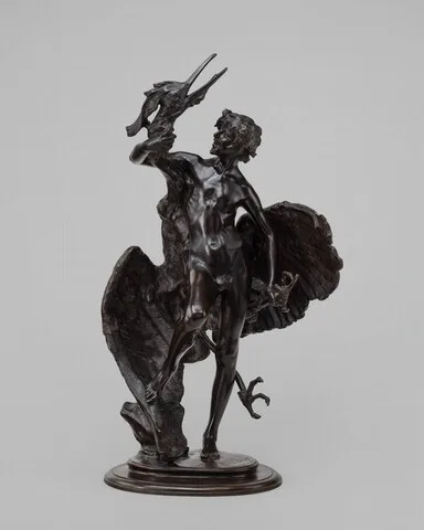 Frederick William MacMonnies, Young Faun with Heron