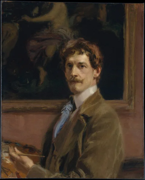 Frederick William MacMonnies, Self-portrait