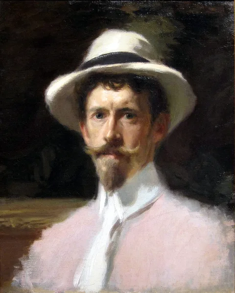 Frederick William MacMonnies, Self-Portrait