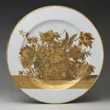 Jean-Baptiste Monnoyer, Plate (one of a pair)