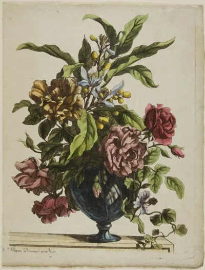 Jean-Baptiste Monnoyer, Vase of Flowers