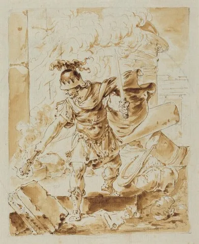 Bernhard Rode, Alexander Setting Fire to Persepolis