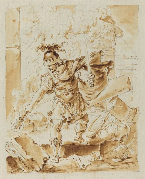 Bernhard Rode, Alexander Setting Fire to Persepolis