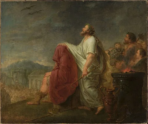 Bernhard Rode, Ancient scene of sacrifice