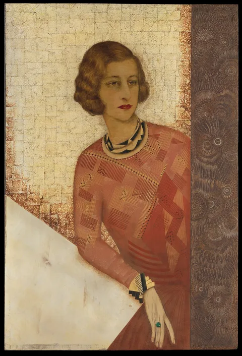 Jean Dunand, Portrait of Juliette de Saint Cyr