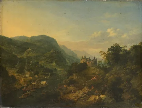Jan Griffier I, River view