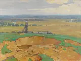 John William Beatty, Lievin from Vimy Ridge