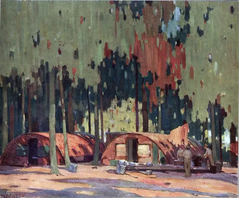 John William Beatty, Canada Camp, Chateau de la Haie