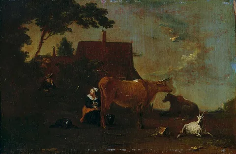 Norbert Grund, Milking the cow