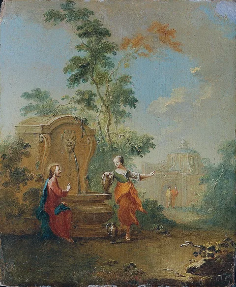 Norbert Grund, Christ and the Woman of Samaria