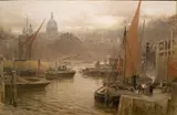 Albert Goodwin, Saint Paul's from the South