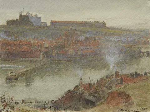 Albert Goodwin, View of Whitby