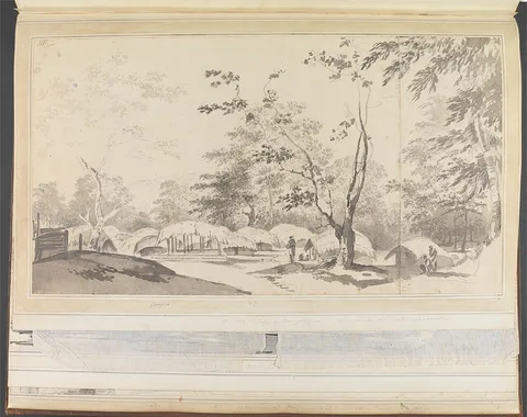William Hodges, A View of a Hill Village in the District of Baugelepoor [Bhagalpur]