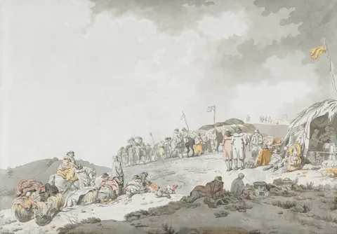 Francis Wheatley, A Fair on the Outskirts of Dublin