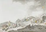 Francis Wheatley, A Fair on the Outskirts of Dublin