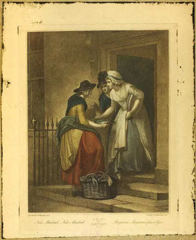 Francis Wheatley, New Mack'rel, New Mackrel, Plate 5 from The Cries of London