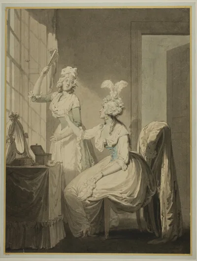 Francis Wheatley, The Lady and the Queen Wasp