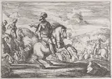 Jacques Courtois, Plate 3: the charge is ordered