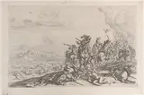 Jacques Courtois, Aiding the wounded after a battle