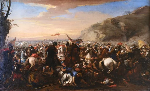 Jacques Courtois, Moses' Battle