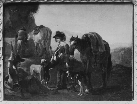 Jan Miel, Hunters Resting
