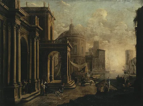 Jan Miel, Architectural Landscape