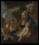 Sebastiano Ricci, The Holy Family with Angels